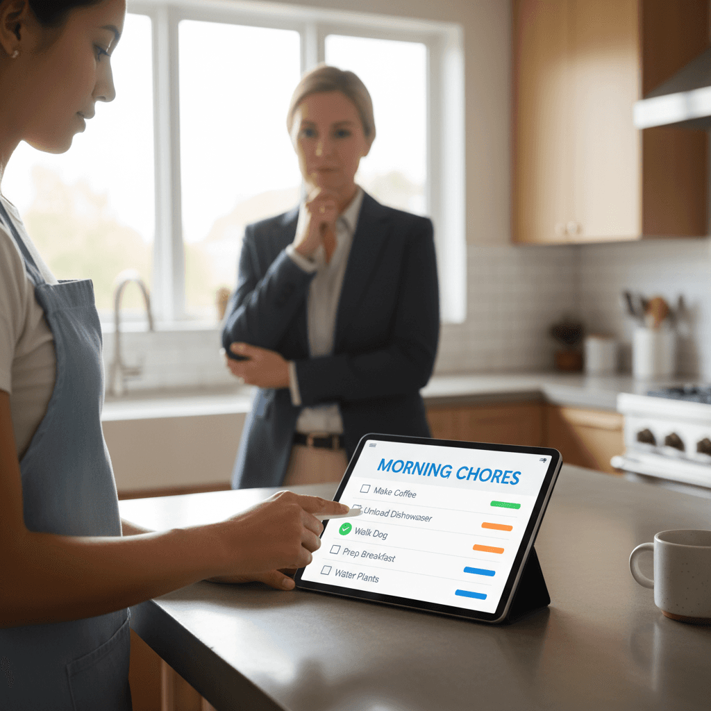 Task tracking and assignment interface
